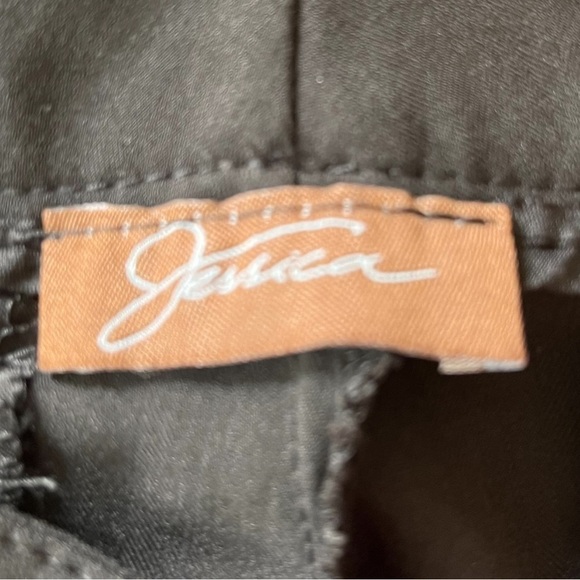 Jessica High Waisted Straight Black Pants with Nice Details (Wardrobe Essential) - Picture 8 of 10